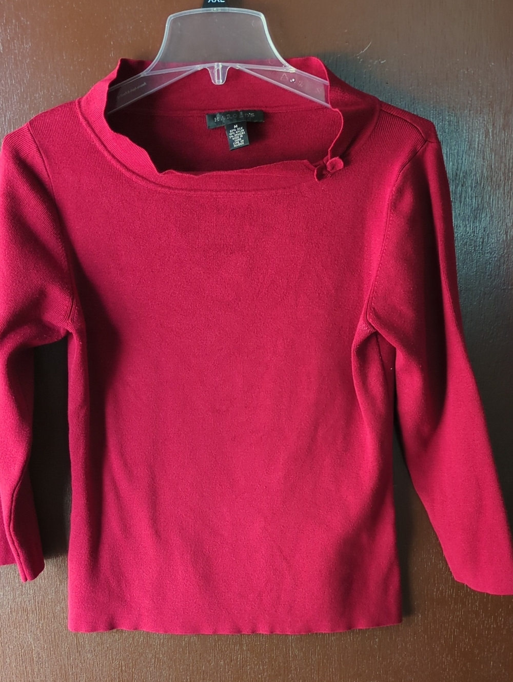 Harold's Women's Red Crewneck Sweater Size M